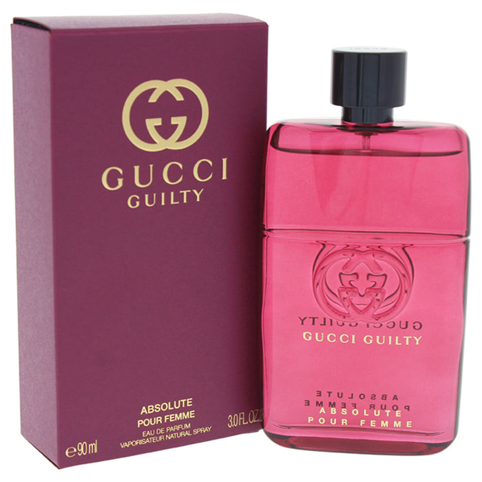 Gucci Guilty Absolute de Gucci pour femme - Spray EDP 3 oz