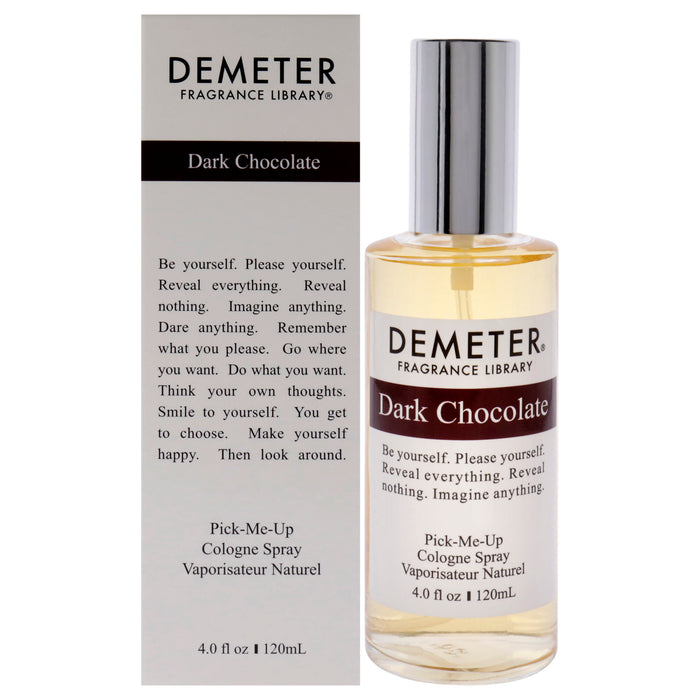 Chocolate oscuro de Demeter para mujeres - Colonia en spray de 4 oz