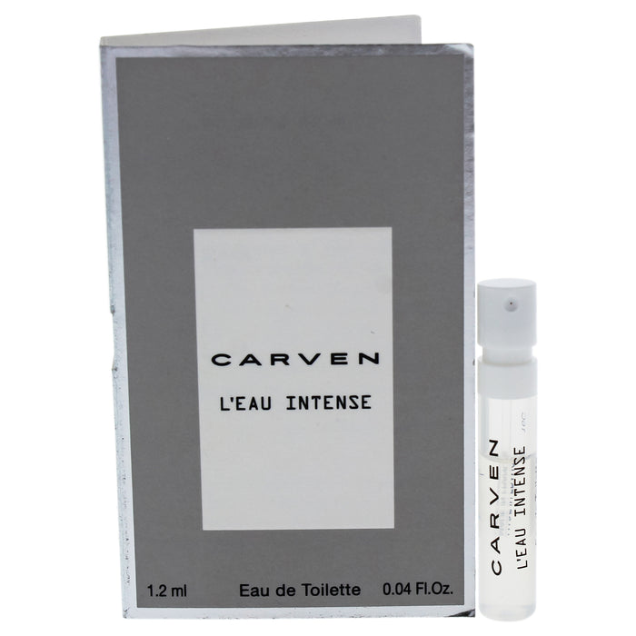 LEau Intense by Carven for Men - 1.2 ml EDT Spray Vial (Mini)