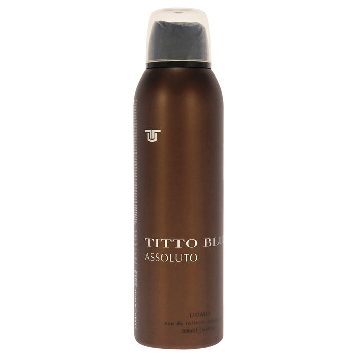 Assoluto Uomo de Titto Bluni para hombres - Desodorante en spray 6.8 oz