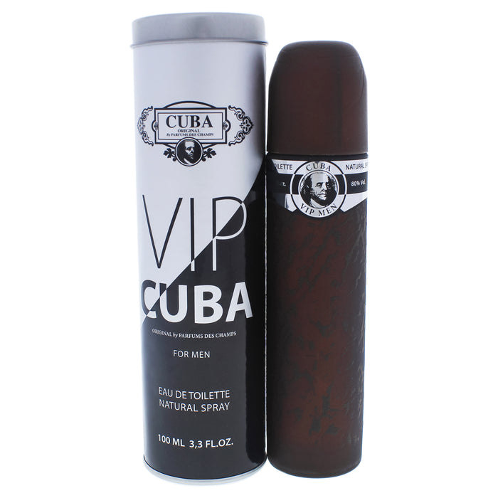 VIP de Cuba pour hommes - Spray EDT de 3,3 oz