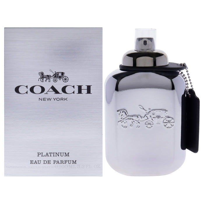 Platinum de Coach para hombres - Spray EDP de 3,3 oz
