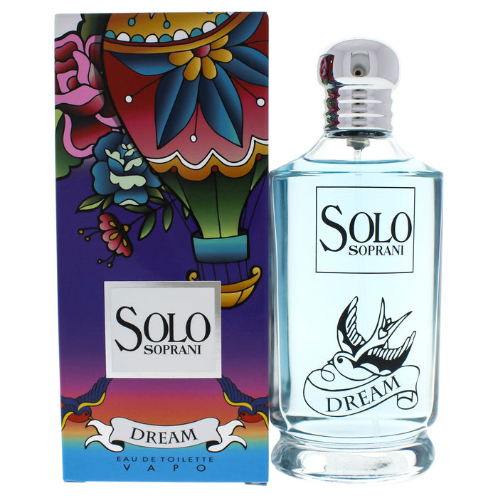 Solo Soprani Dream de Luciano Soprani para mujeres - Spray EDT de 3,3 oz