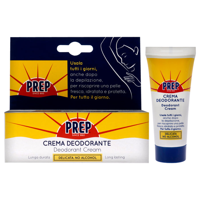 Crème déodorante de Prep pour femmes - Crème déodorante 1,1 oz