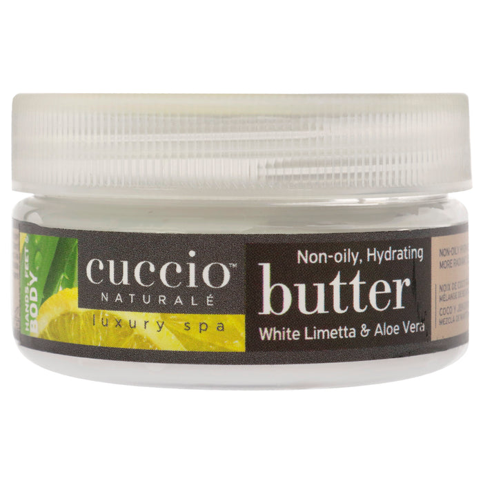 Butter Babies - Limetta blanca y aloe vera de Cuccio Naturale para unisex - Loción corporal de 1,5 oz