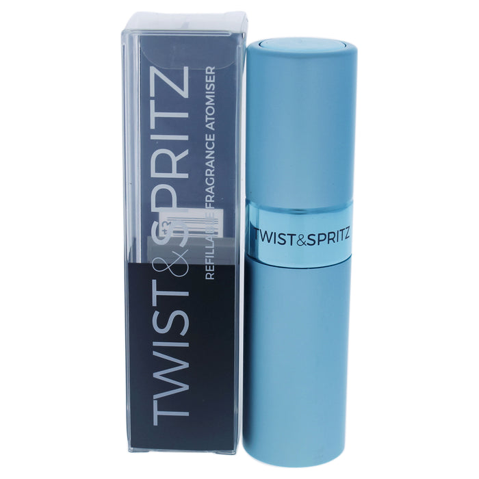 Twist and Spritz Atomiser - Pale Blue by Twist and Spritz for Women - 8 ml Refillable Spray (Empty)
