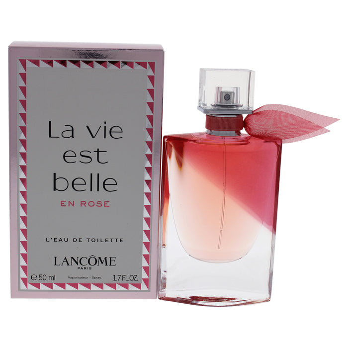 La Vie Est Belle en Rose de Lancome para mujeres - Spray EDT de 1,7 oz