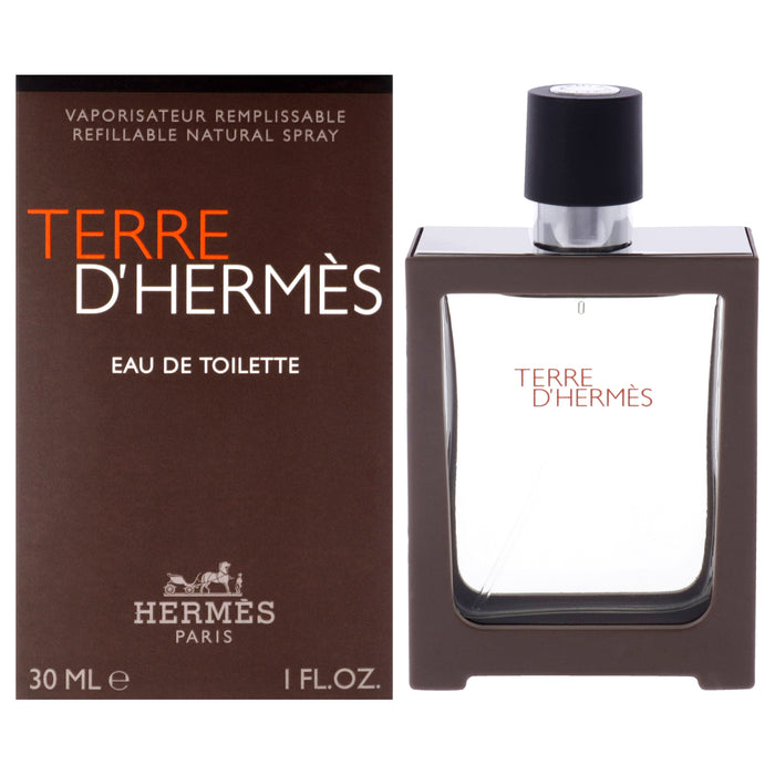 Terre Dhermes by Hermes for Men - 1 oz EDT Spray (Refillable)