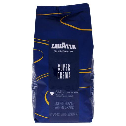Super Crema Roast Whole Bean Coffee by Lavazza for Unisex - 35.2 oz Coffee