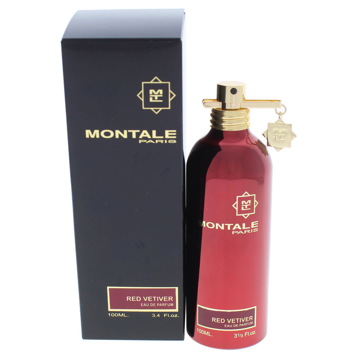 Vétiver rouge de Montale pour unisexe - Spray EDP 3,4 oz