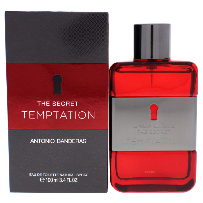 The Secret Temptation by Antonio Banderas for Men - 3.4 oz EDT Spray