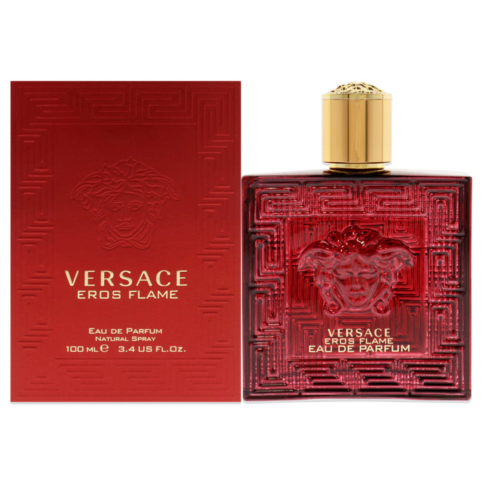 Versace Eros Flame de Versace para hombres - EDP en aerosol de 3.4 oz