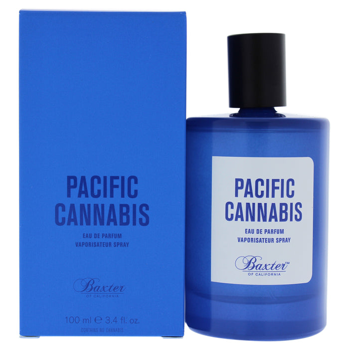 Pacific Cannabis de Baxter Of California para unisex - EDP en aerosol de 3,4 oz