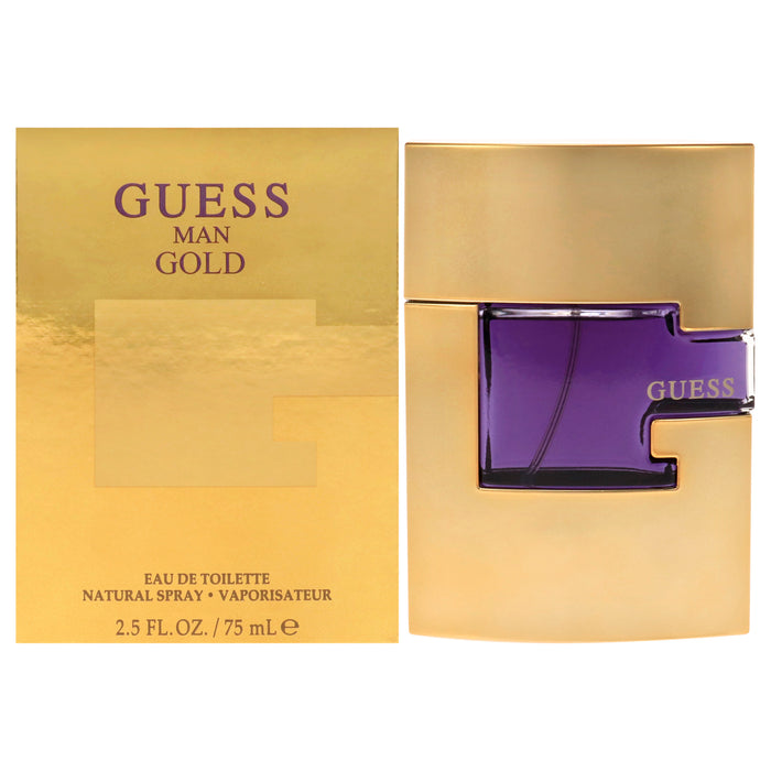 Guess Gold by Guess for Men - 2.5 oz EDT Spray