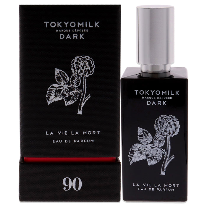Dark La Vie La Mort No 90 de TokyoMilk para unisex - EDP en aerosol de 1,6 oz