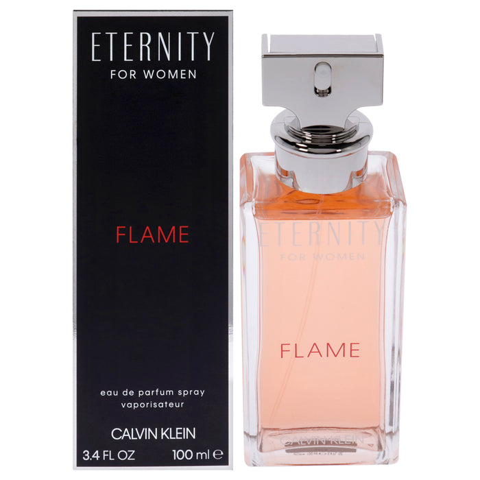 Eternity Flame by Calvin Klein for Women - 3.4 oz EDP Spray