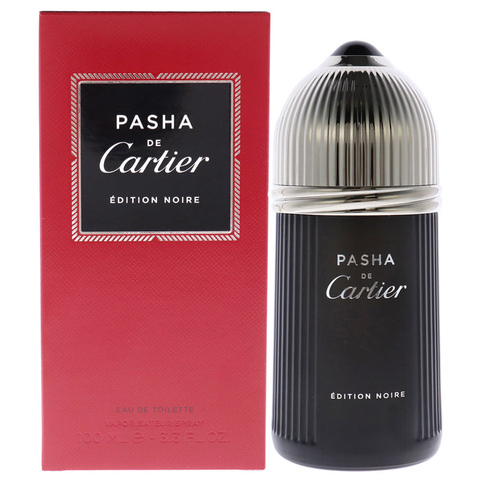Pasha De Cartier Edition Noire de Cartier pour homme - Spray EDT de 3,3 oz 
