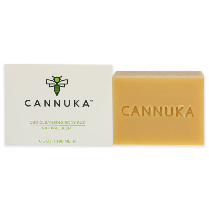 CBD Cleansing Body Bar by Cannuka for Unisex - 6.5 oz Soap