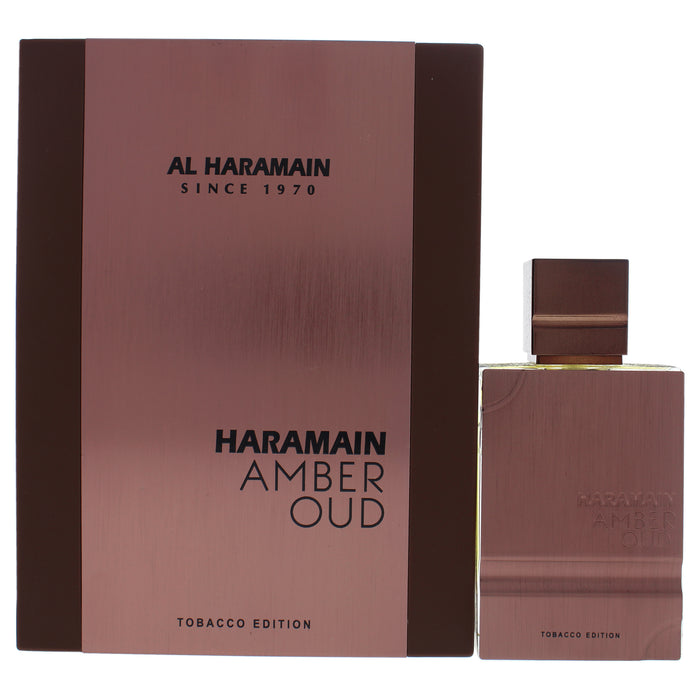 Amber Oud - Edición tabaco de Al Haramain para unisex - EDP en aerosol de 2 oz