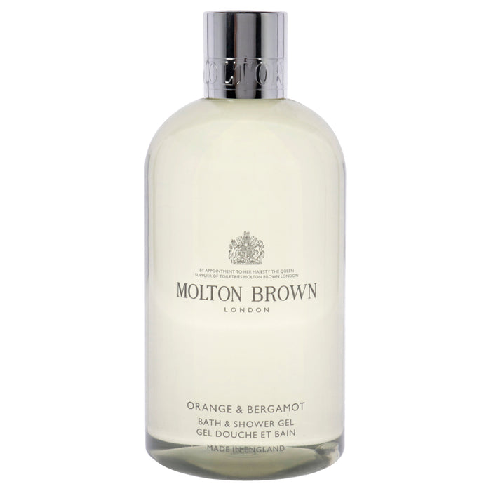 Orange and Bergamot Bath and Shower Gel by Molton Brown for Women - 10 oz Shower Gel