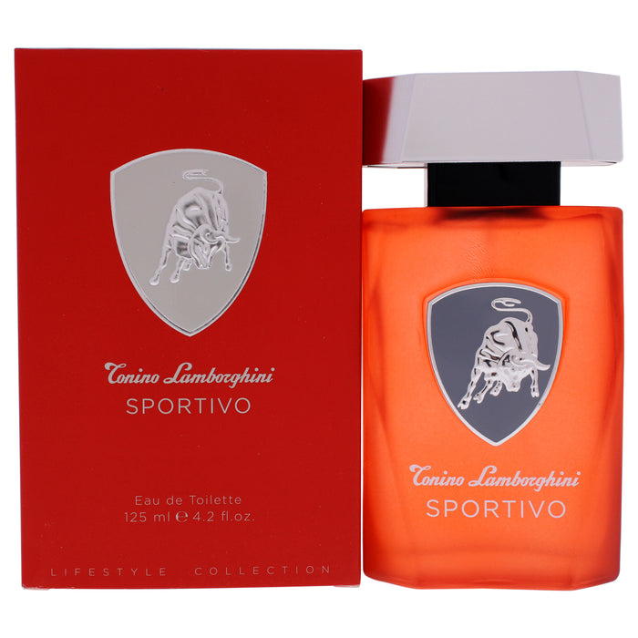 Sportivo de Tonino Lamborghini para hombres - Spray EDT de 4.2 oz