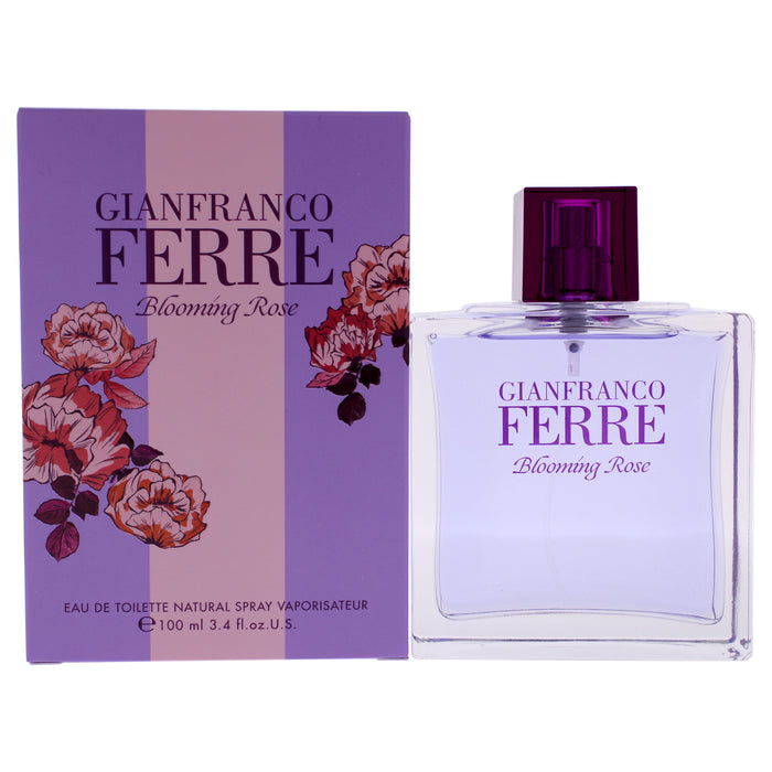 Blooming Rose de Gianfranco Ferre para mujeres - Spray EDT de 3,4 oz