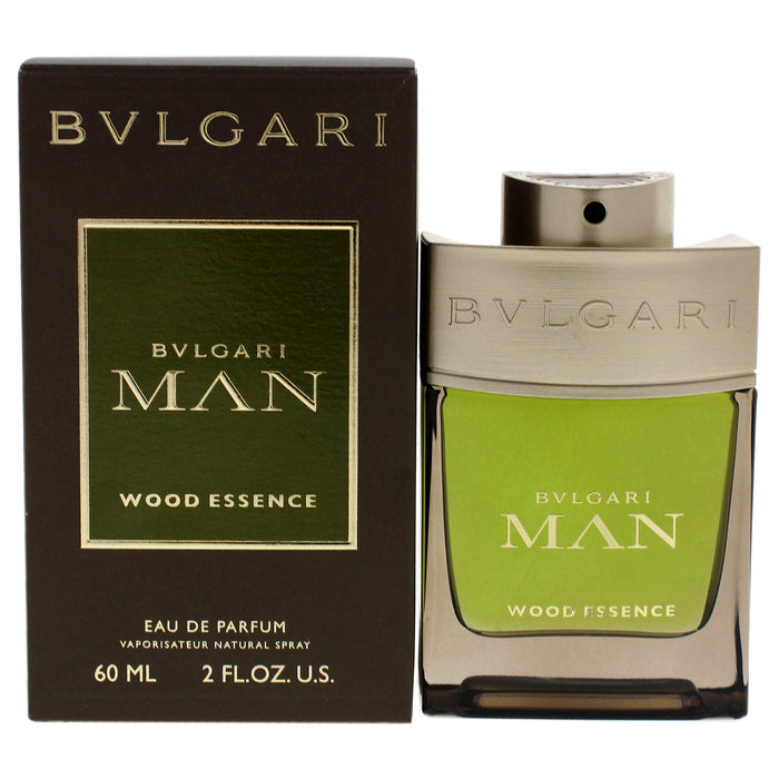 Esencia de madera Bvlgari Man de Bvlgari para hombres - Spray EDP de 2 oz