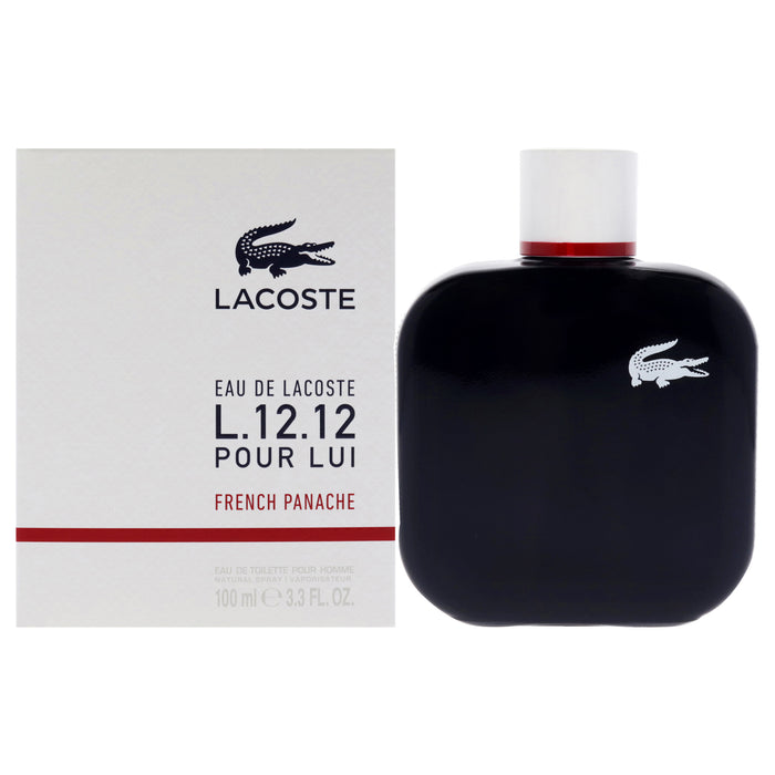 Lacoste Eau de Lacoste L.12.12 Pour Homme French Panache de Lacoste para hombres - Spray EDT de 3,3 oz