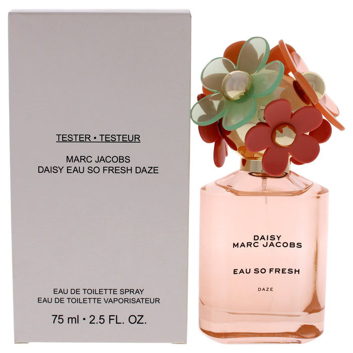 Daisy Eau So Fresh Daze de Marc Jacobs para mujeres - EDT en aerosol de 2,5 oz (probador)