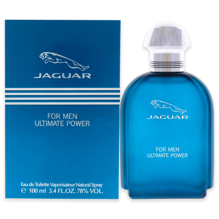 Ultimate Power de Jaguar pour hommes - Vaporisateur EDT de 3,4 oz