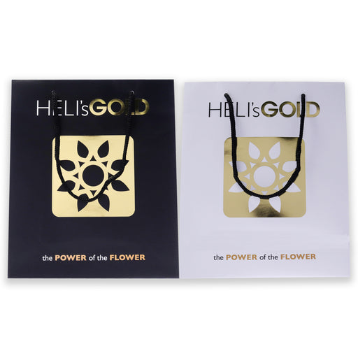 The Power Of The Flower Folder - Large by Helis Gold for Unisex - 2 Pc Gift Bag