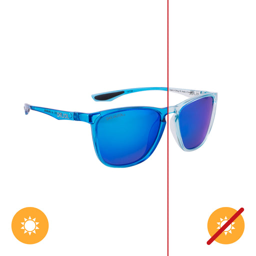 Solize Ocean is Calling - Light Blue-Blue by DelSol for Unisex - 1 Pc Sunglasses