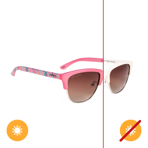 Solize One Love - Ivory-Pink by DelSol for Unisex - 1 Pc Sunglasses