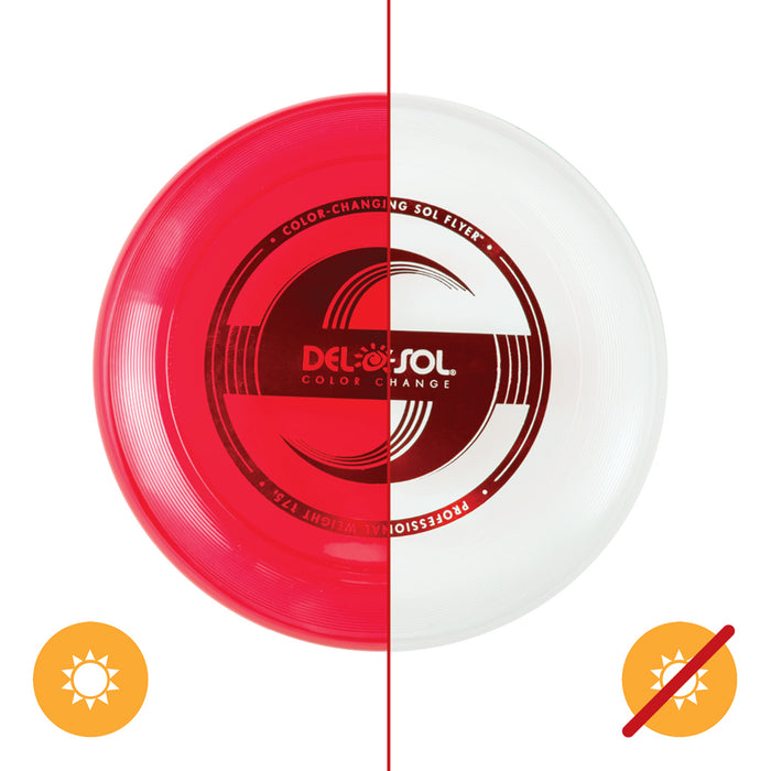 Sol Flyer Sport Disc - Red by DelSol for Unisex - 1 Pc Flyer