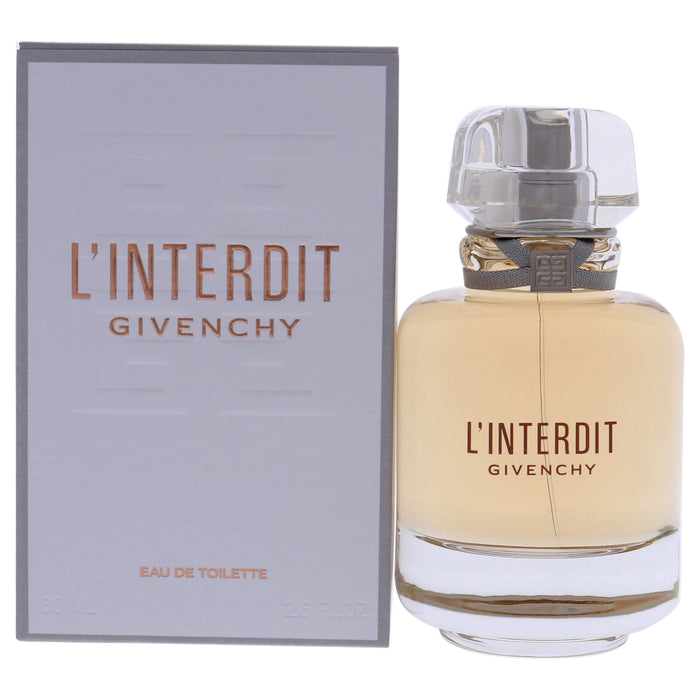 Linterdit de Givenchy para mujeres - Spray EDT de 2,6 oz
