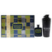 Riflesso Blue Vibe by Trussardi for Men - 2 Pc Gift Set 3.4 oz EDT Spray, Sport Bottle