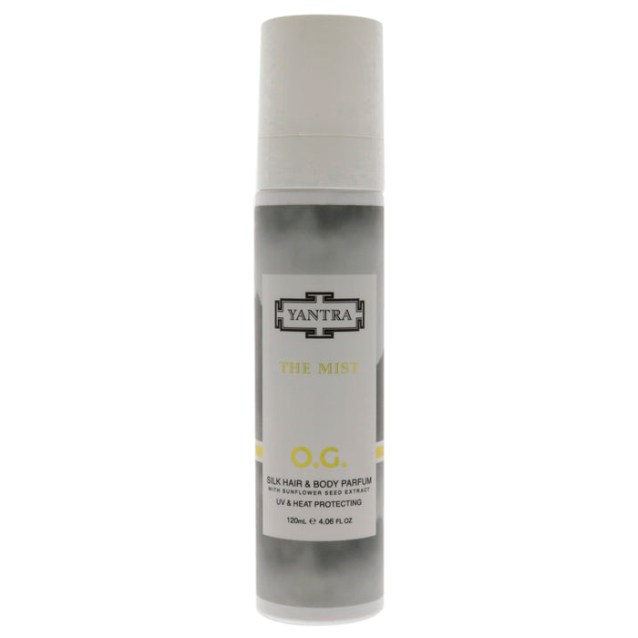 Perfume para el cabello y el cuerpo The Mist OG Silk de Yantra para mujeres - 4.06 oz Body Mist
