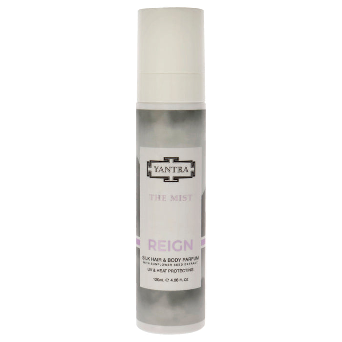 Perfume para el cabello y el cuerpo The Mist Reign Silk de Yantra para mujeres - 4.06 oz Body Mist