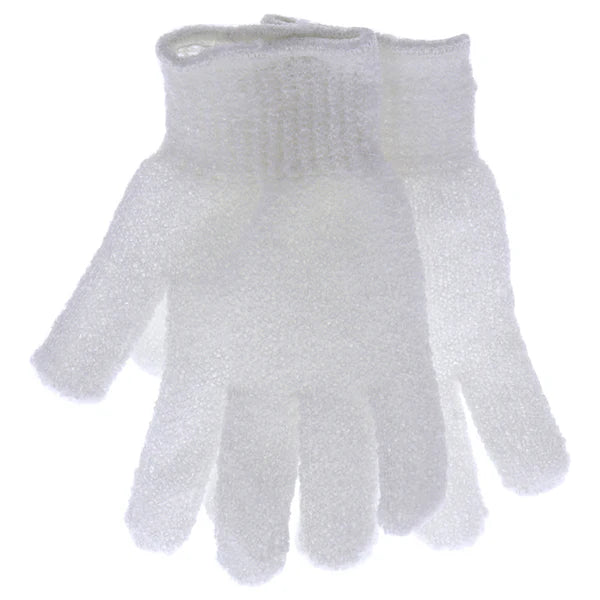 Exfoliating Gloves - White by FantaSea for Women - 1 Pair Gloves