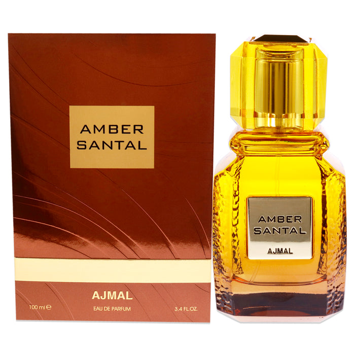Amber Santal de Ajmal para mujeres - Spray EDP de 3,4 oz