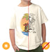 Kids Crew Tee - Pirate Trio - Beige by DelSol for Kids - 1 Pc T-Shirt (2T)
