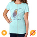 Kids Crew Tee - Turtle Splash - Ice Blue by DelSol for Kids - 1 Pc T-Shirt (YXS)