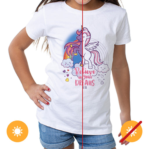 Kids Crew Tee - Believe - White by DelSol for Kids - 1 Pc T-Shirt (2T)