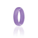 Silicone Wedding Ring - Dome Style - Lavander by ROQ for Women - 11 mm Ring