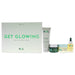 Get Glowing Kit by Kul CBD for Unisex - 4 Pc 4oz Exfoliating Cleanser, 1.7oz Anti-Aging Moisturizer, 1.7oz Night Repair Moisturizer, 1oz Glo Serum