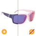 Solize Summer Wind - Light Purple to Purple by DelSol for Women - 1 Pc Sunglasses