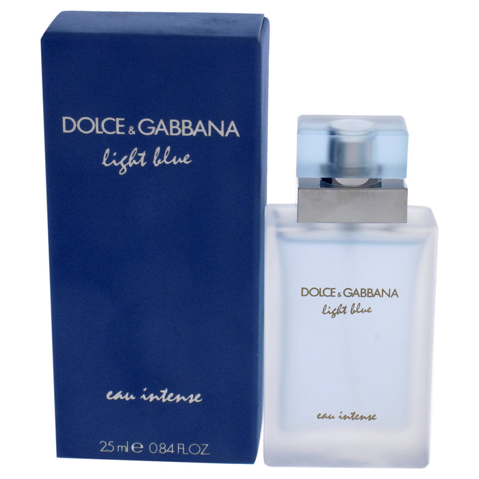 Light Blue Eau Intense by Dolce and Gabbana for Women - 0.84 oz EDP Spray (Mini)