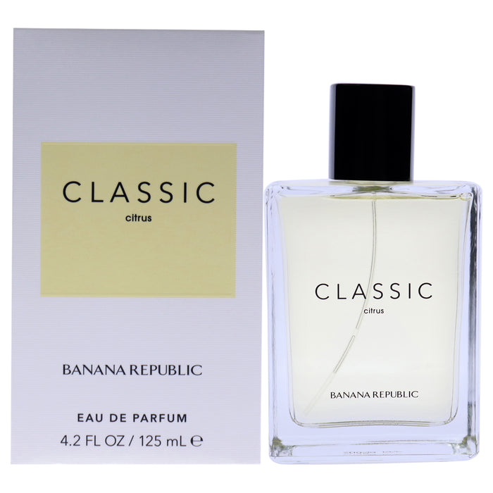 Agrumes classiques de Banana Republic pour unisexe - Spray EDP de 4,2 oz