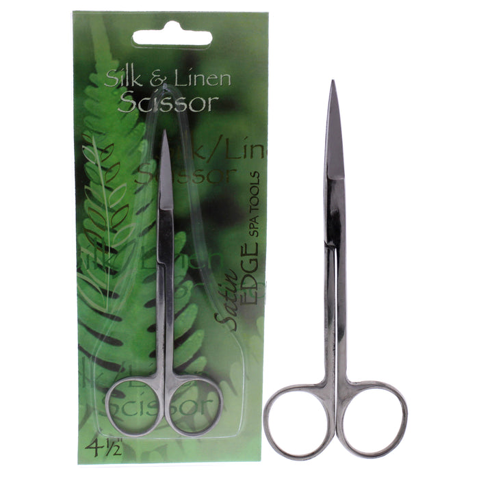 Silk and Linen Scissor by Satin Edge for Unisex - 4.5 Inch Scissors