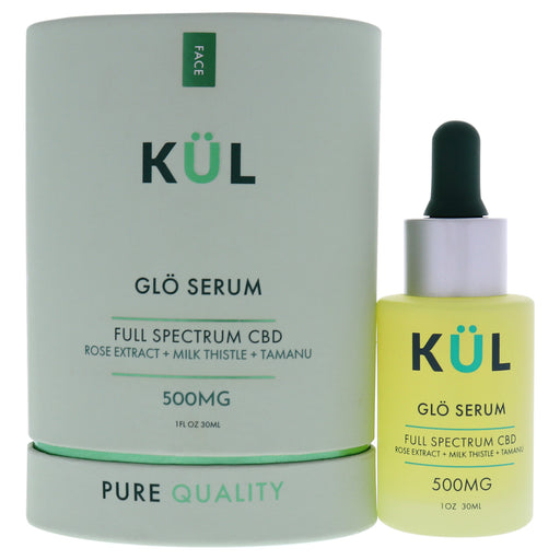 Glo Serum Full Spectrum 500mg CBD by Kul CBD for Unisex - 1 oz Serum